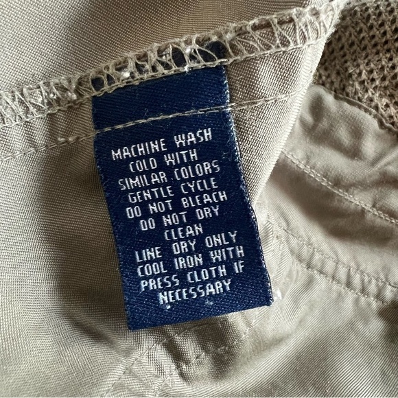 Ralph Lauren CHAPS chore coat in khaki Size Medium - Picture 7 of 7